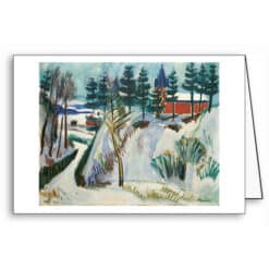 Schlucht im Winter