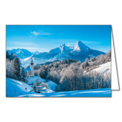 Maria-Gern vor Watzmann Massiv